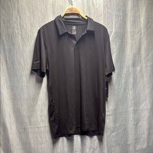 🇺🇸 Volcom Black Men's Polo Shirt NWT size medium